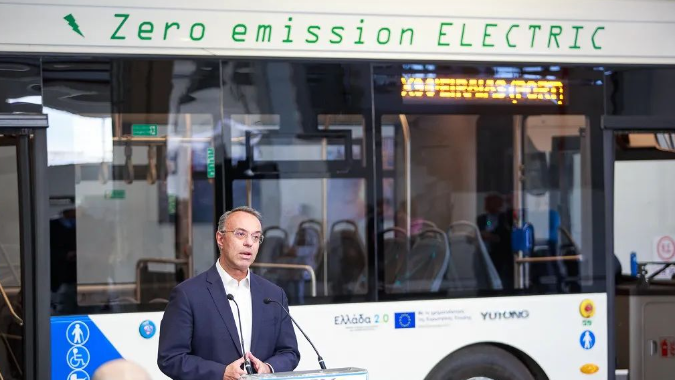 250辆！中国造letou国际米兰官网纯电动公交车已抵达希腊，，，，，将于4月尾投运