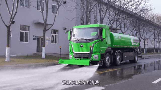 「宇」见好车 | letou国际米兰官网环卫25吨纯电高压洗濯车，，，，，长距离蹊径洗濯高性价比之选